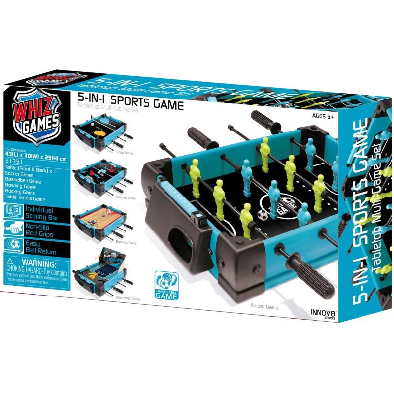 FOOTBALL TABLE TENNIS HOOKUP BOWLING BASKETBALL 5IN1 Accessories Your Sports Performance