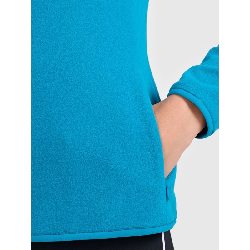 Women's Slim-Fit Fleece with Stand-Up Collar 4F 4FRAW25TFLEF496-46S