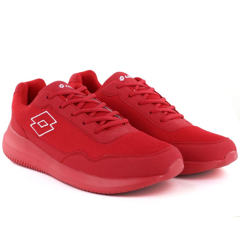 Lotto CONNECT lightweight mesh red sneakers Lotto