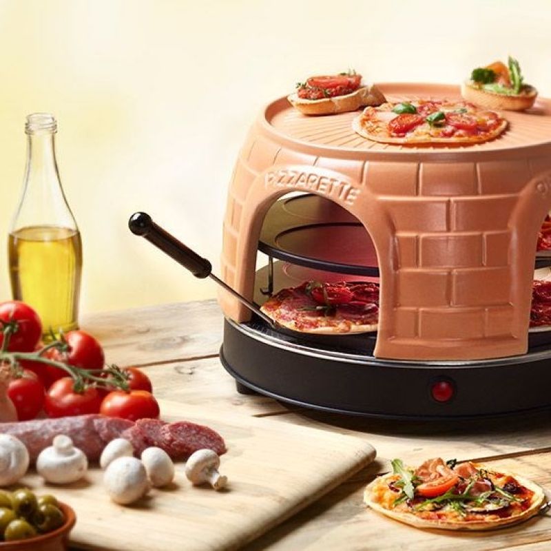 Emerio pizza oven, pre-baking function, 8 seats AGD - Produkty/Automaty do pieczenia pizzy Your Sports Performance