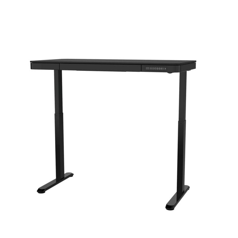 Urevo Spacewalk 3S treadmill + TUCKANO electrically adjustable desk, black