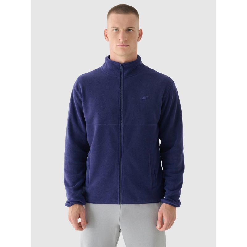 Regular fleece with stand-up collar men's 4F 4FWMM00TFLEM316-31S *Kategoria tymczasowa Your Sports Performance