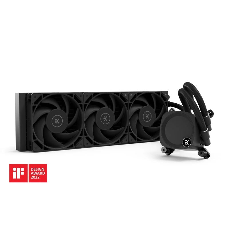 EK Water Blocks EK Nucleus AIO CR360 Dark, CPU Water Cooling Chłodzenie/Chłodzenie - akcesoria do chłodzenia wodnego Your Sports Performance