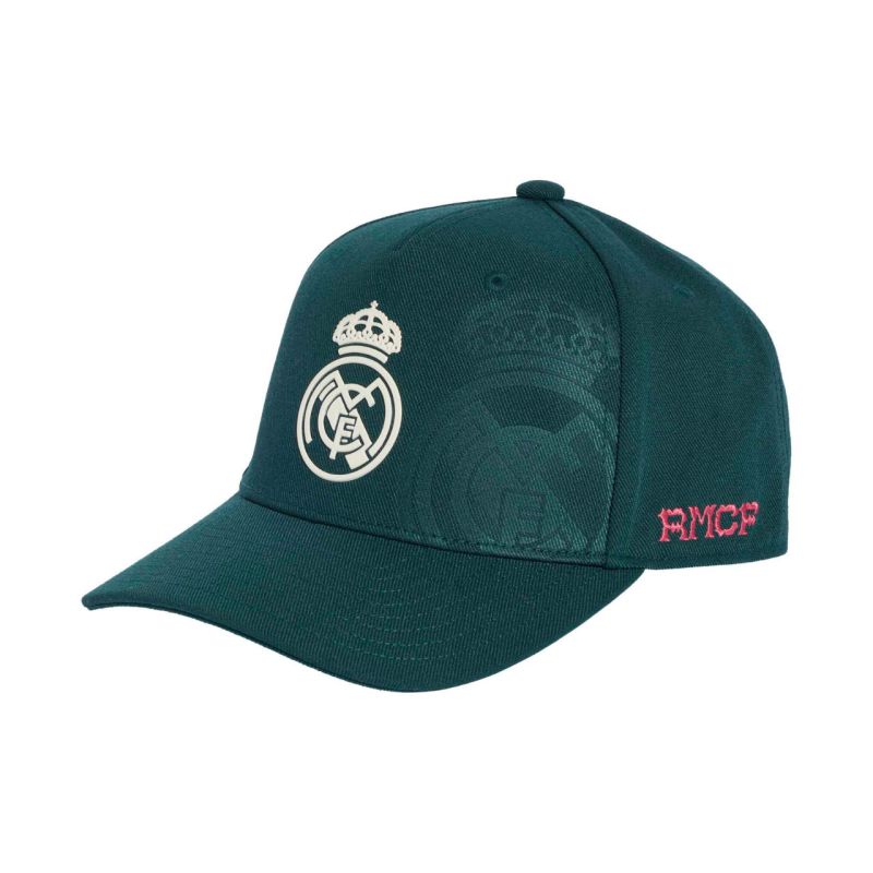 Adidas Real Madrid RMCF Away Snap Back Cap Green KS8120