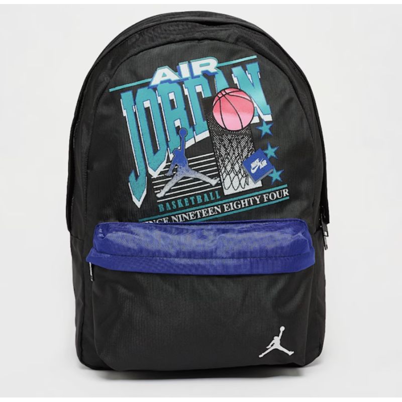 Air Jordan black sports school backpack for training - MA9119-K90 Akcesoria i sprzęt koszykarski/Torby i plecaki Your Sports Performance