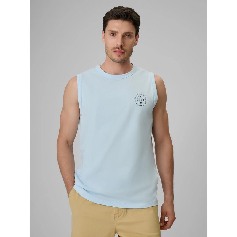 Men's sleeveless relaxed smooth t-shirt 4F 4FRSS26TSLEM330-34S 4f
