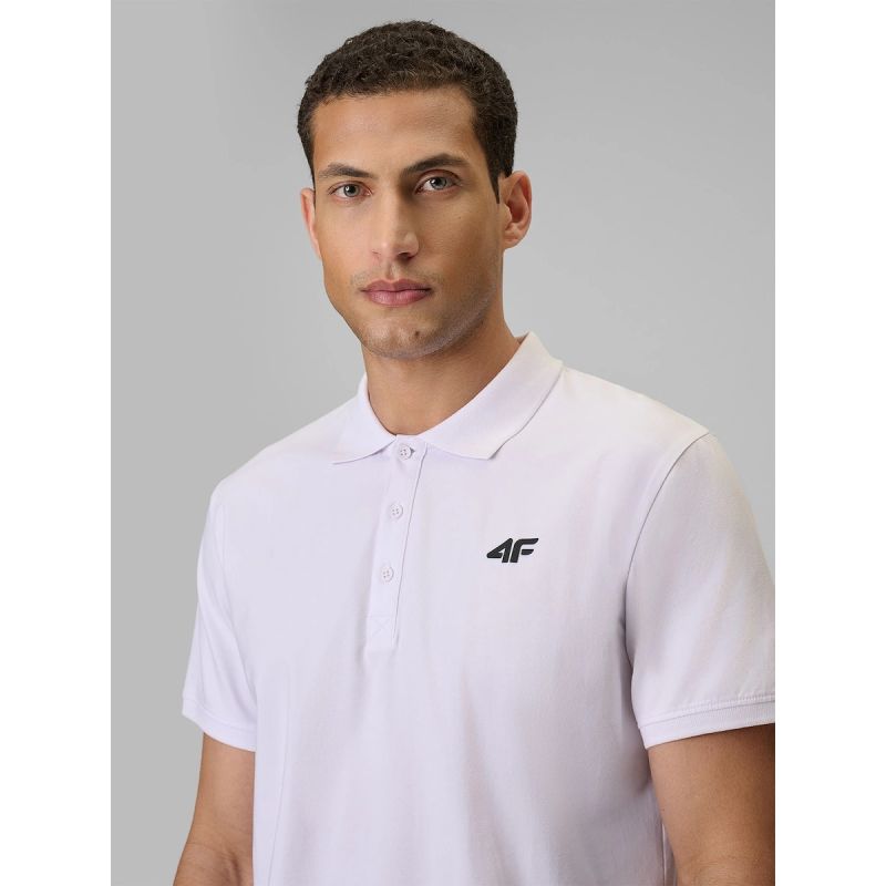 Men's regular polo shirt 4F 4FRMM00TPTSM0939-10S
