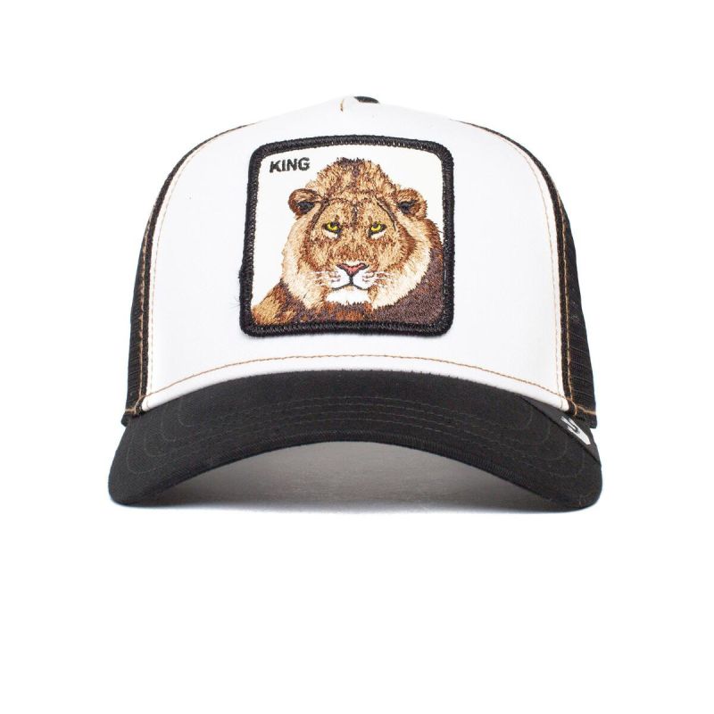 Goorin Bros. The King Lion Trucker Cap - 101-0388-BLK Odzież/Czapki/Czapki z daszkiem Your Sports Performance