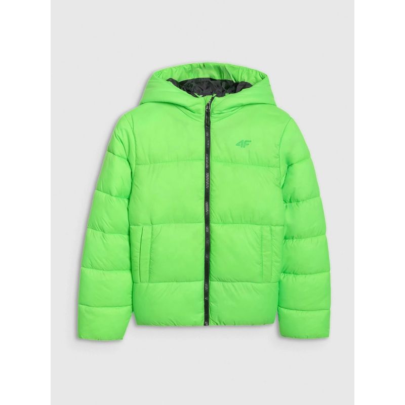 Boy's down jacket with synthetic filling 4F 4FJRAW25TDJAM0809-45N 4f