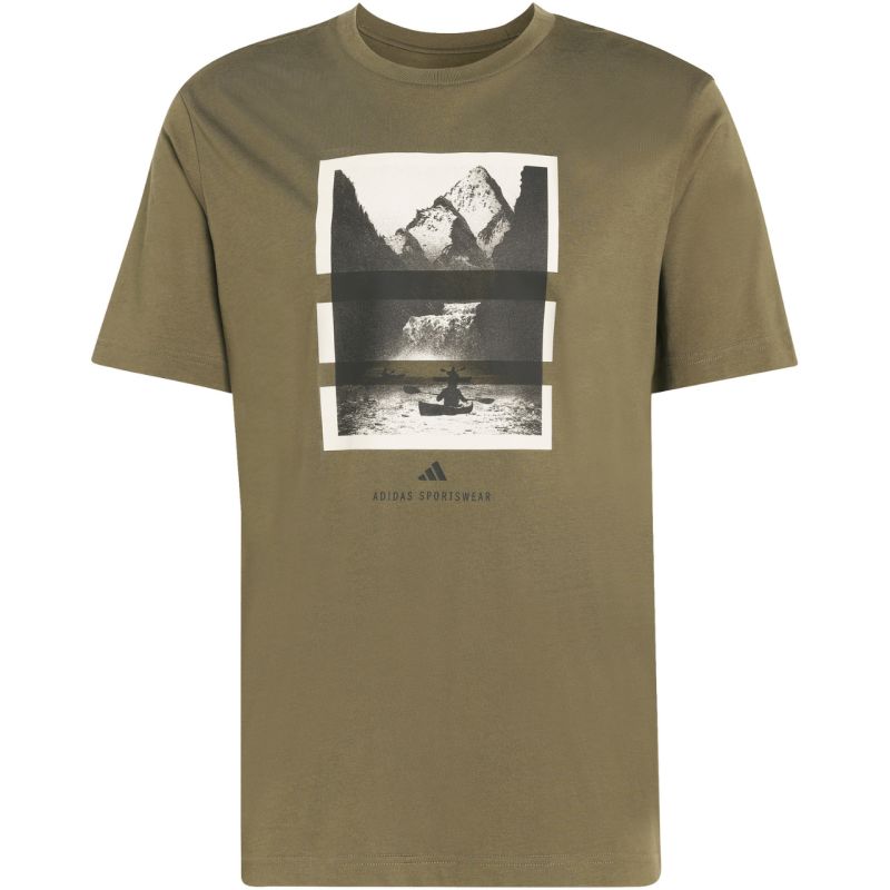 Men's adidas Outdoor Kayaking Graphic T-shirt olive KB2540