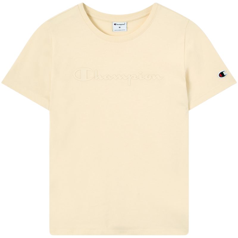 Champion Women's Short Sleeve T-shirt Yellow 119125 YS175