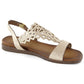 Sergio Leone W SK445 gold openwork flat sandals Footwear/Lifestyle/Sergio Leone Your Sports Performance