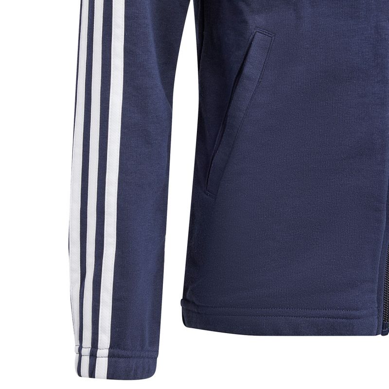 adidas Essentials 3-Stripes Full-Zip Hoodie Jr IB1667 Clothing/Training Adidas