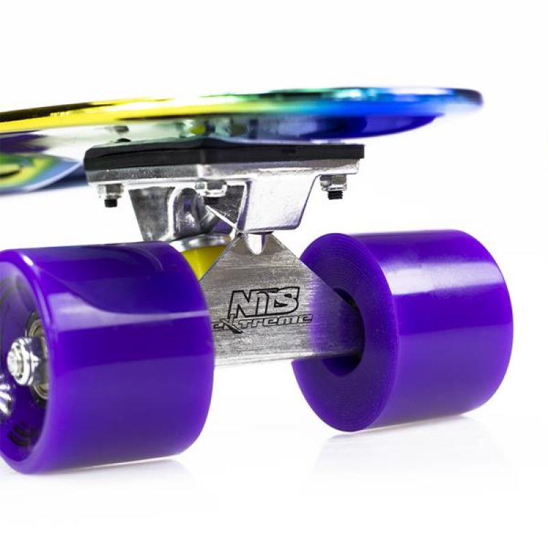 Nils Extreme ELECTROSTYLE PENNYBOARD PNB01 RAINBOW Skateboard