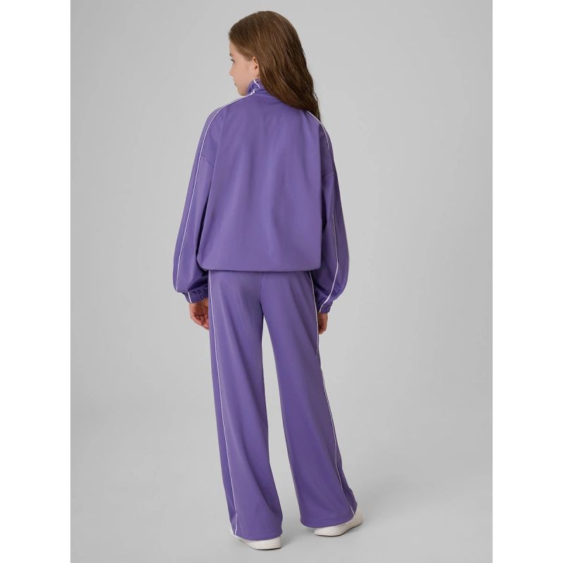 Girls' sports sweatpants 4F 4FJRSS26TTROF2019-51S