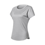 Zoom Women's T-Shirt (Silver Melange)