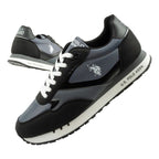 US Polo Assn sports shoes sneakers men's fashionable comfortable gray Your Sports Performance