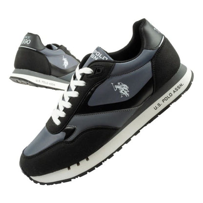 US Polo Assn sports shoes sneakers men's fashionable comfortable gray Your Sports Performance