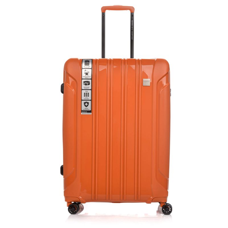 SwissBags Tourist Large Suitcase 77cm Orange To be categorized Your Sports Performance