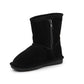 BearPaw Emma Toddler Zipper Jr 608TZ Black Neverwet Shoes Footwear/Outdoor/UGG Your Sports Performance