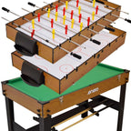 3-in-1 WOODEN TABLE FOR FOOTBALL, BILLIARDS, AIR HOOKUP 121x61x81CM Accessories Your Sports Performance