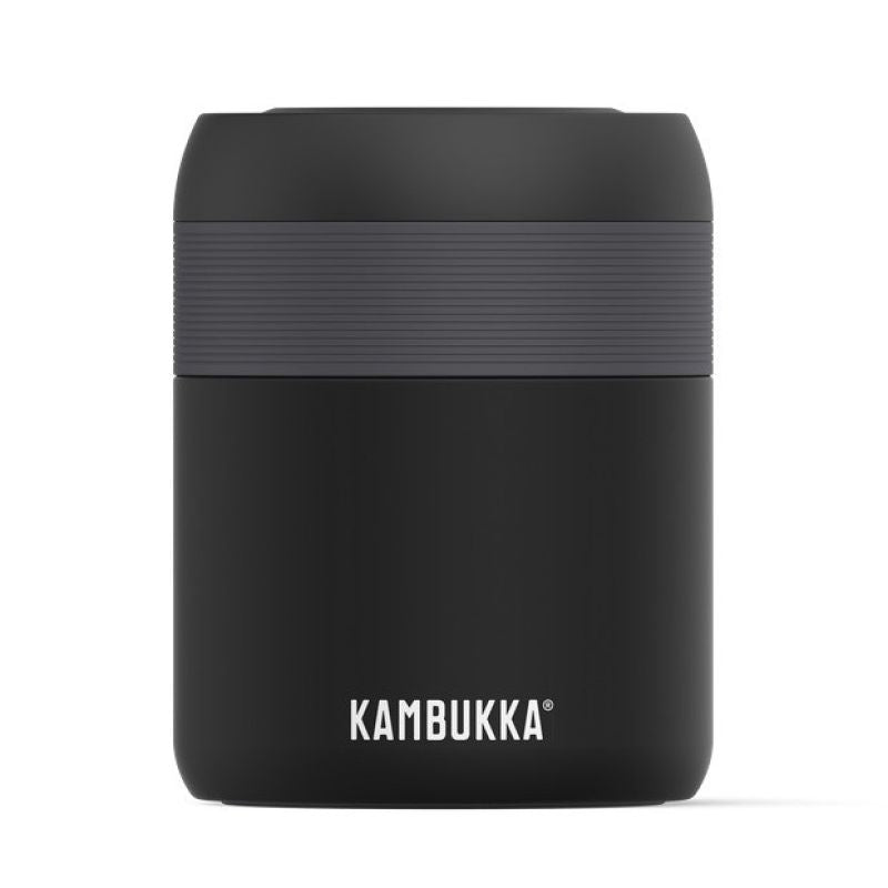 Kambukka Bora Lunch Thermos 600ml, Matte Black AGD - Produkty/Termosy i kubki termiczne Your Sports Performance
