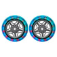 Front wheels for scooter GLOBBER 526-009 121mm 2pcs LED Accessories/Skating/Akcesoria Your Sports Performance