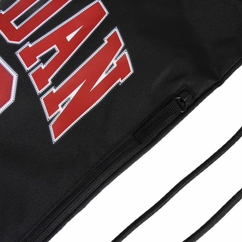 Air Jordan Jersey Gym Sack Black - 9A0757-023 Akcesoria i sprzęt koszykarski/Torby i plecaki Your Sports Performance
