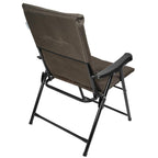 FOLDING GARDEN CHAIR 59X66X45/90CM WITH CUSHION GREY Home and Garden/Garden Your Sports Performance