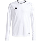 adidas Entrada 26 Long Sleeve Jersey Kids’ Shirt, White, KF5874