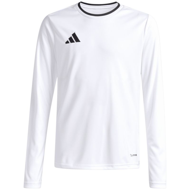 adidas Entrada 26 Long Sleeve Jersey Kids’ Shirt, White, KF5874