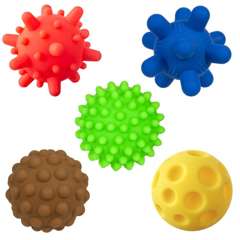 TULLO Sensory Balls Sensory Balls without holes, 5 pcs. (Gry i zabawki) Edukacja i rozwój/Medyczne Your Sports Performance