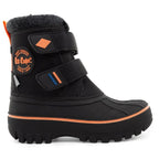 Lee Cooper Kids’ Winter Snow Boots, Black, Insulated, with Velcro Fastening