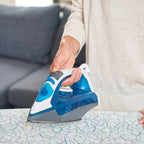 Black+Decker BXIR2200E Steam Iron (2200W; White and Blue) AGD - Produkty/Żelazka i generatory pary Your Sports Performance