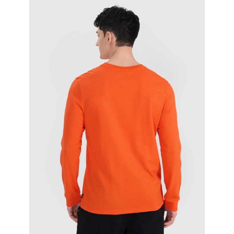 Longsleeve oversize smooth men's 4F 4FRSS25TLONM518-70S *Kategoria tymczasowa Your Sports Performance