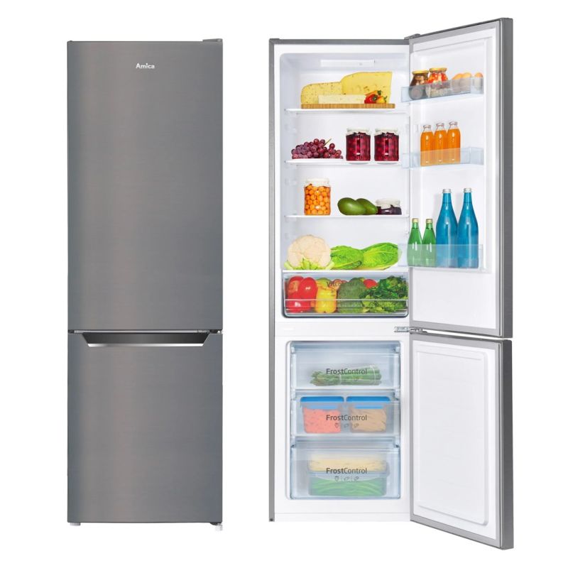 AMICA FK2525.4UNTX(E) fridge-freezer AGD - Produkty/Lodówki wolnostojące Your Sports Performance