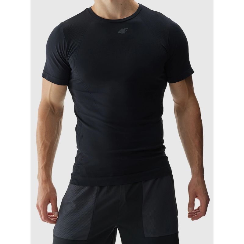 Men's seamless training shirt 4F 4FWAW24TFTSM0975-22S 4f