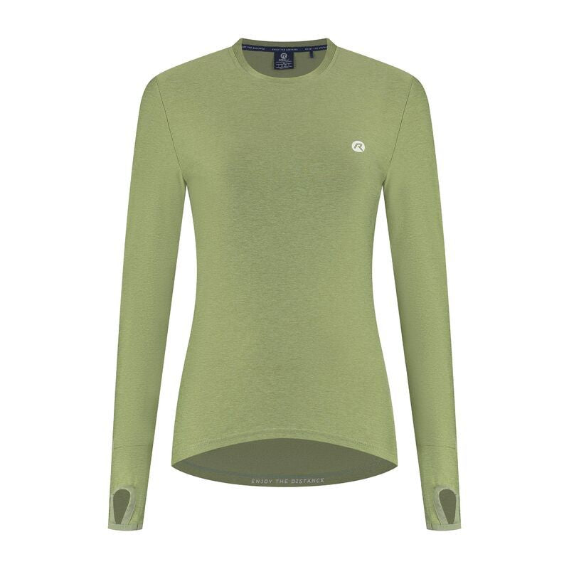 Rogelli DR ESSENTIAL running T-shirt green S Rogelli/Bieganie/Woman/Bluzy Your Sports Performance