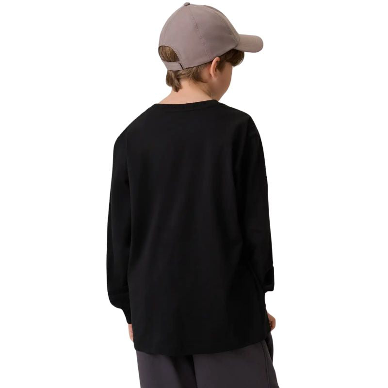 Boy's longsleeve t-shirt 4F M459 deep black 4FJWMM00TLONM459 20S