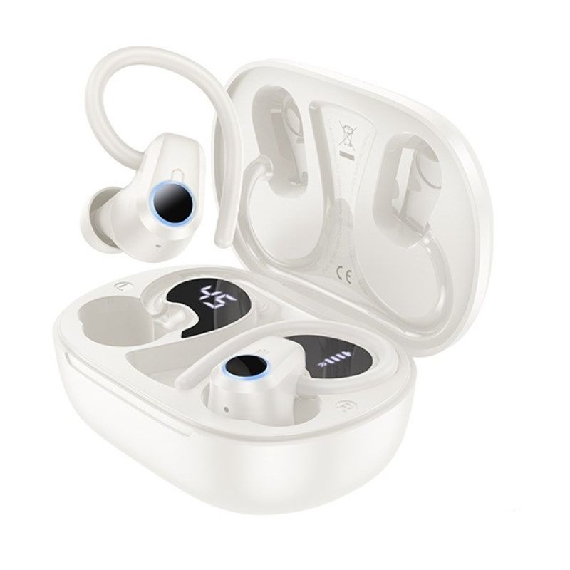 Hoco EQ8 Pure joy wireless headphones (white) In preparation Your Sports Performance