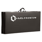 Folding gymnastics mattress black 2400x1200x50mm HMS MGS01 In preparation Your Sports Performance