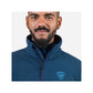 Rossignol Strawpile Fleece Fz Navy Blue Sweatshirt Rossignol