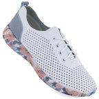 Women's leather openwork shoes white Artiker 58C0586 To be categorized Your Sports Performance
