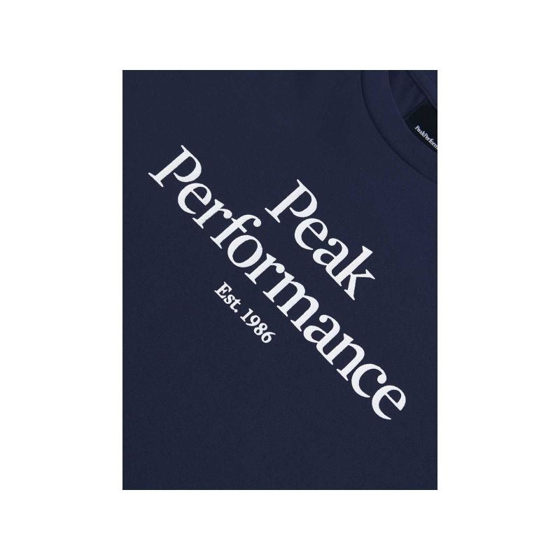 T-Shirt Peak Performance Jr Original Tee blue
