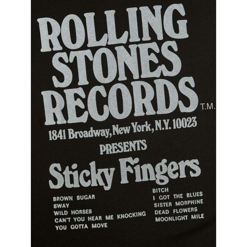 Jack&Jones T-shirt Rolling Stones JPRBLUSTONES SS TEE 12284292 BLACK To be categorized Your Sports Performance