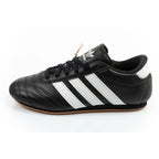 Adidas women's sports shoes Taekwondo Lace black fashionable leather adidas