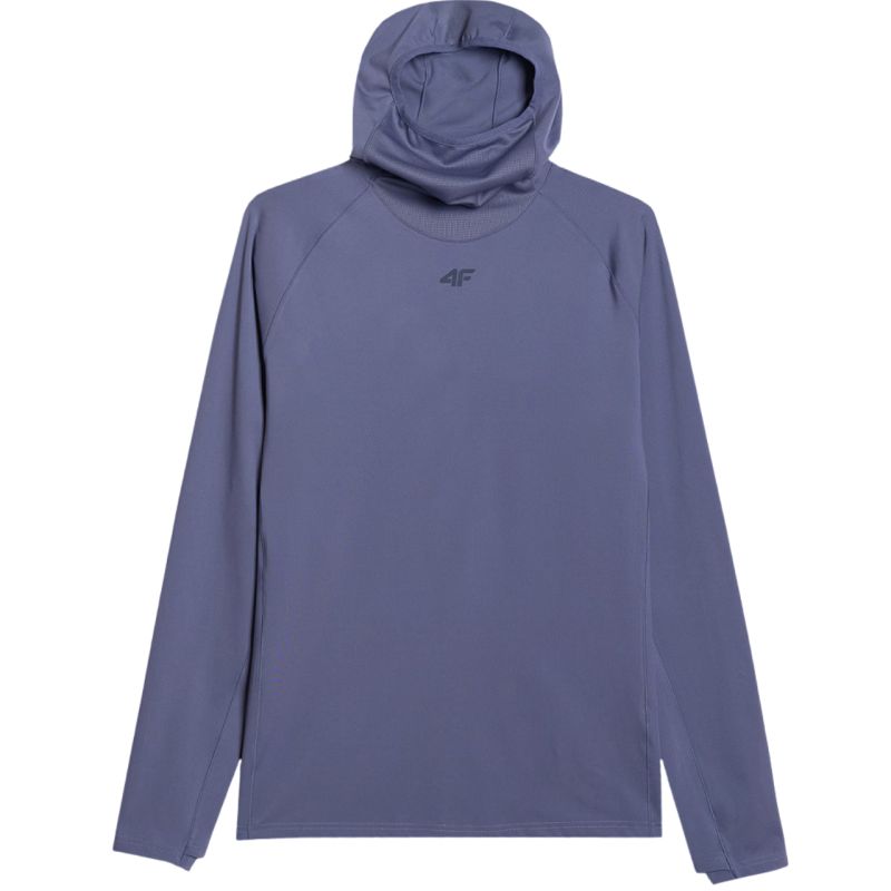 Men's thermal sweatshirt 4F M100 denim 4FWAW25UBRUM100 32S In preparation Your Sports Performance