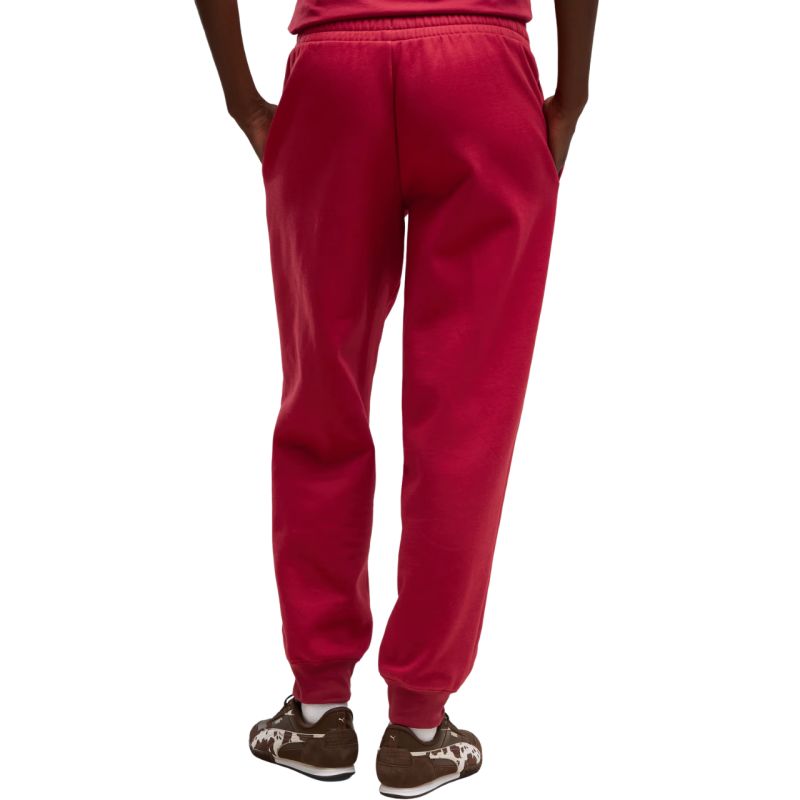 Women’s Puma ESS Script Comfort Sweatpants red 694067 23