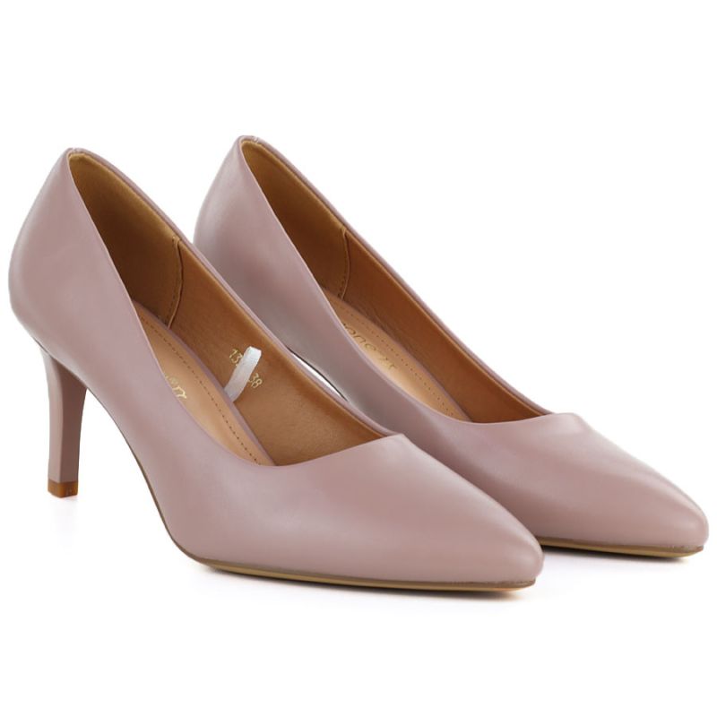 Sergio Leone 1336 women's lavender pointed toe pumps LEONE