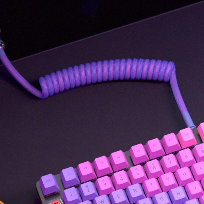 Glorious Gaming GLO-KB-ACC-CBL-COIL-NEB Keyboard/Mouse Cable Purple 1.4m Kable i adaptery/Kable USB Your Sports Performance